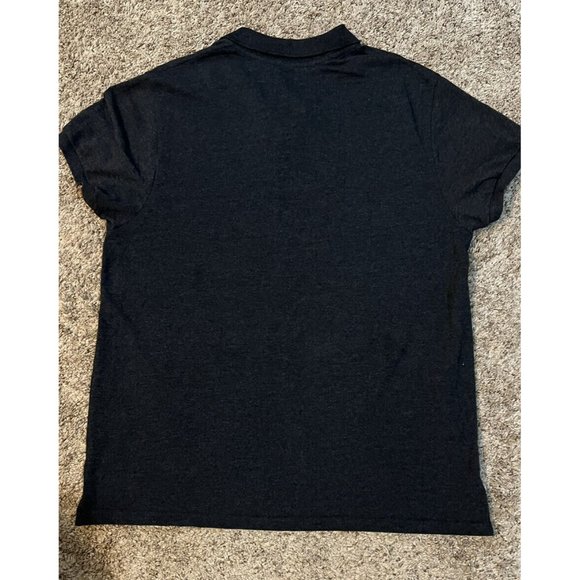 Old Navy The Classic Polo ~ Black/Dark Gray~ Size 2XL - Picture 3 of 5